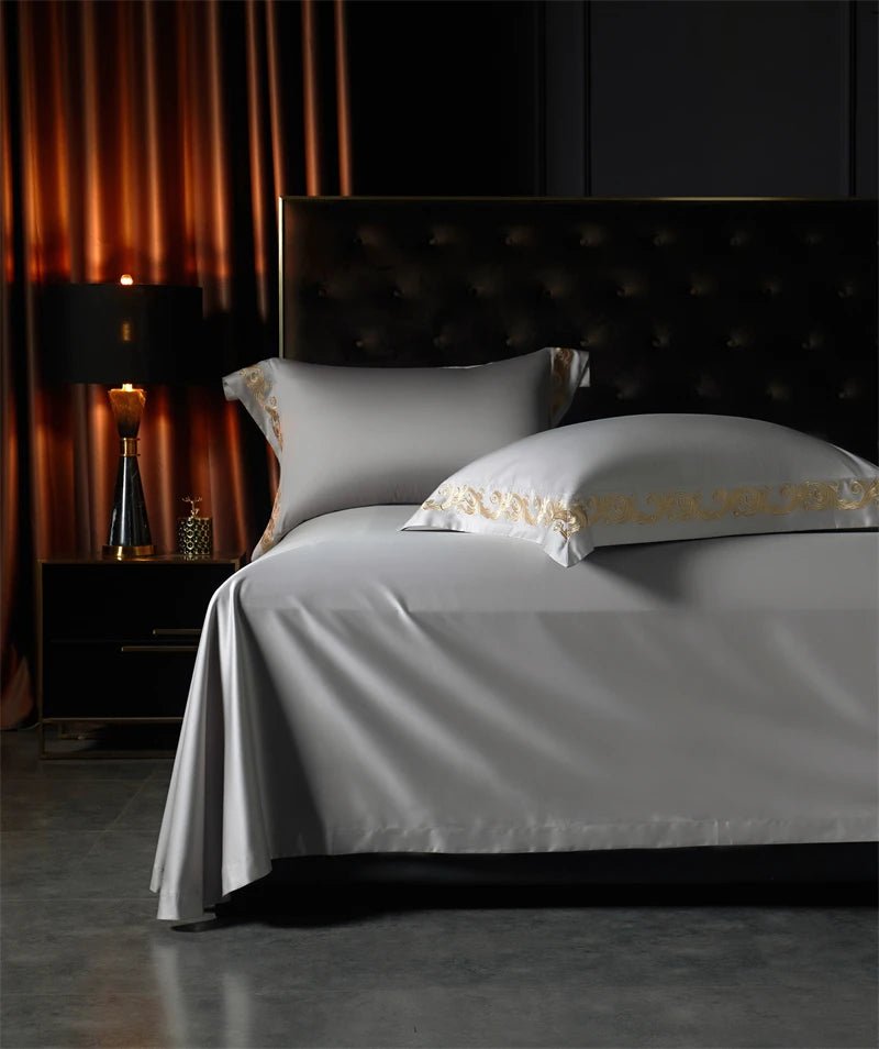 Mystique Embroidery Duvet Set | Luxury Soft Bedding - myhomestore.com.pk