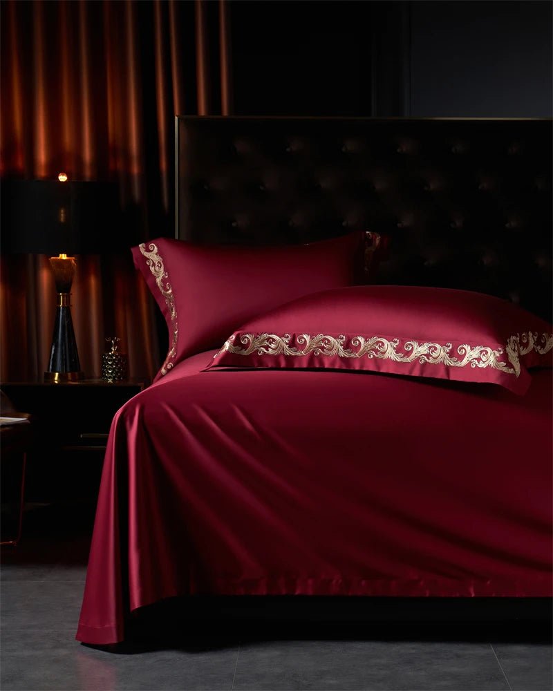 Mystique Embroidery Duvet Set | Luxury Soft Bedding - myhomestore.com.pk