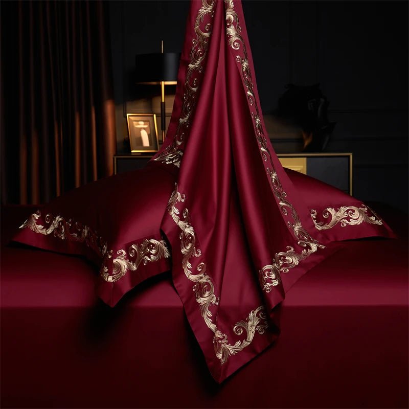 Mystique Embroidery Duvet Set | Luxury Soft Bedding - myhomestore.com.pk
