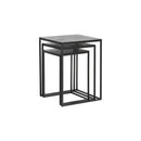 Nesting Metal Side Table Set 3 - Piece - myhomestore.com.pk