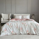 Watercolor Tulip Design Printed Bedding Duvet Set - myhomestore.com.pk