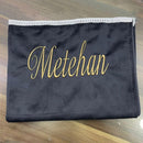 Personalized Embroidery Velvet Prayer Mat - myhomestore.com.pk