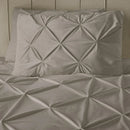 Velvet Pintuck Duvet Set