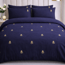 Pineapple Motive Embroidered Bedding Set - myhomestore.com.pk