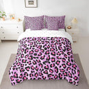 Pink Printed Bedspread Leopard Print - myhomestore.com.pk