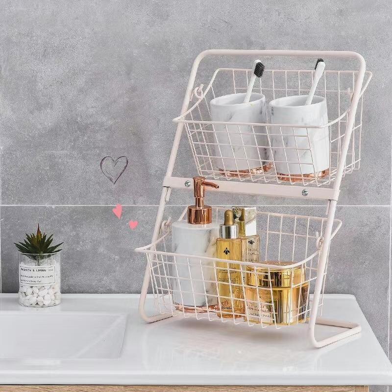 Dazzled Metal Storage Basket