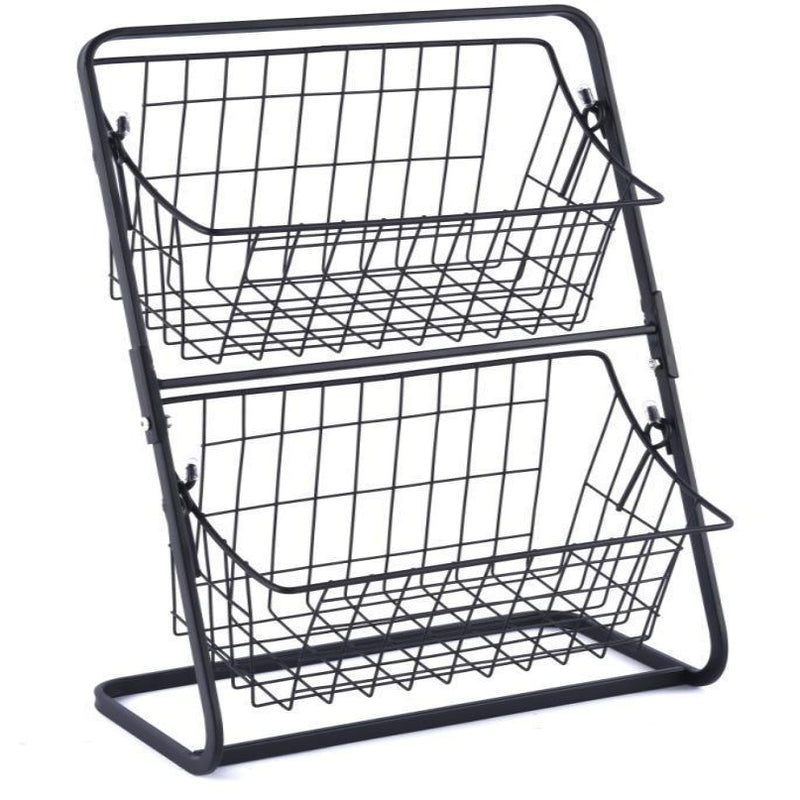 Dazzled Metal Storage Basket