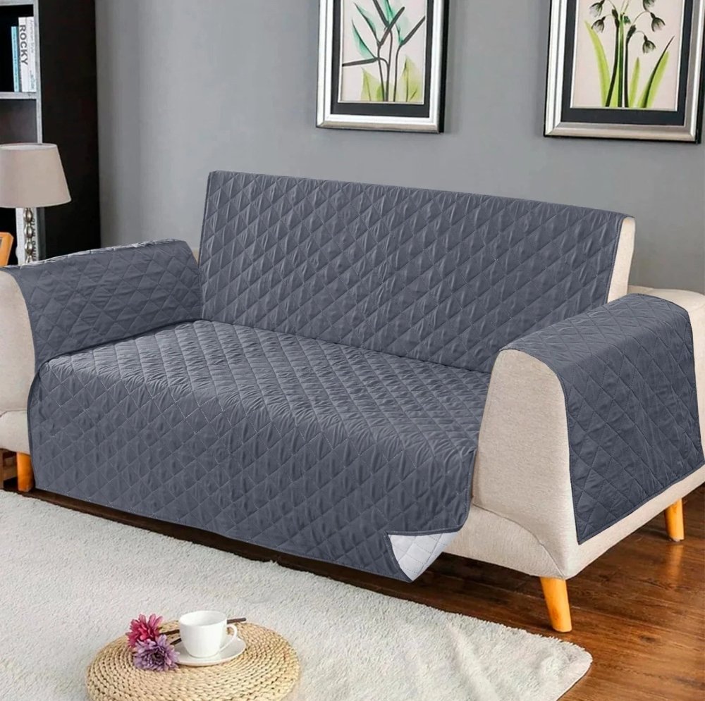 Pinsonic Sofa Cover ( Grey ) - myhomestore.com.pk