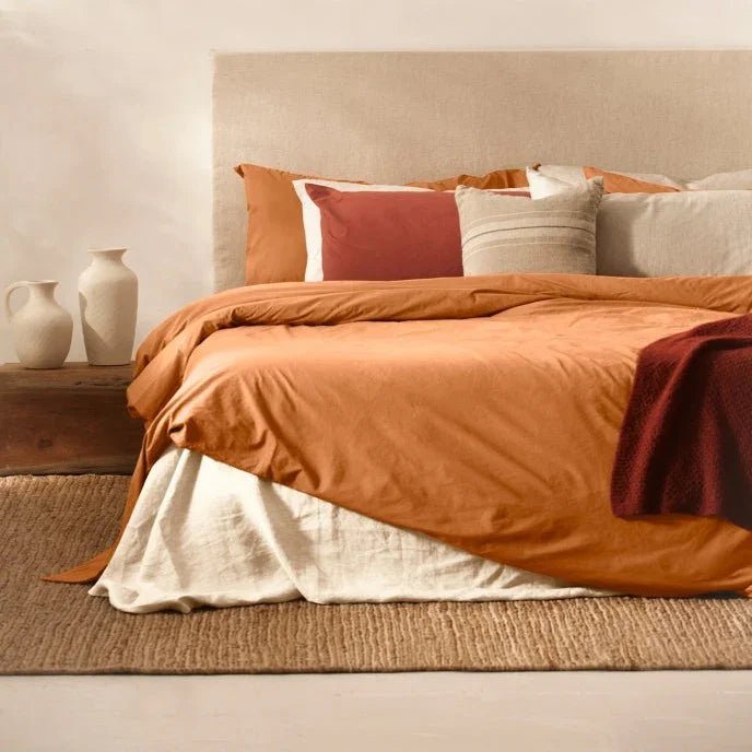 Plain Dyed Duvet Set - myhomestore.com.pk