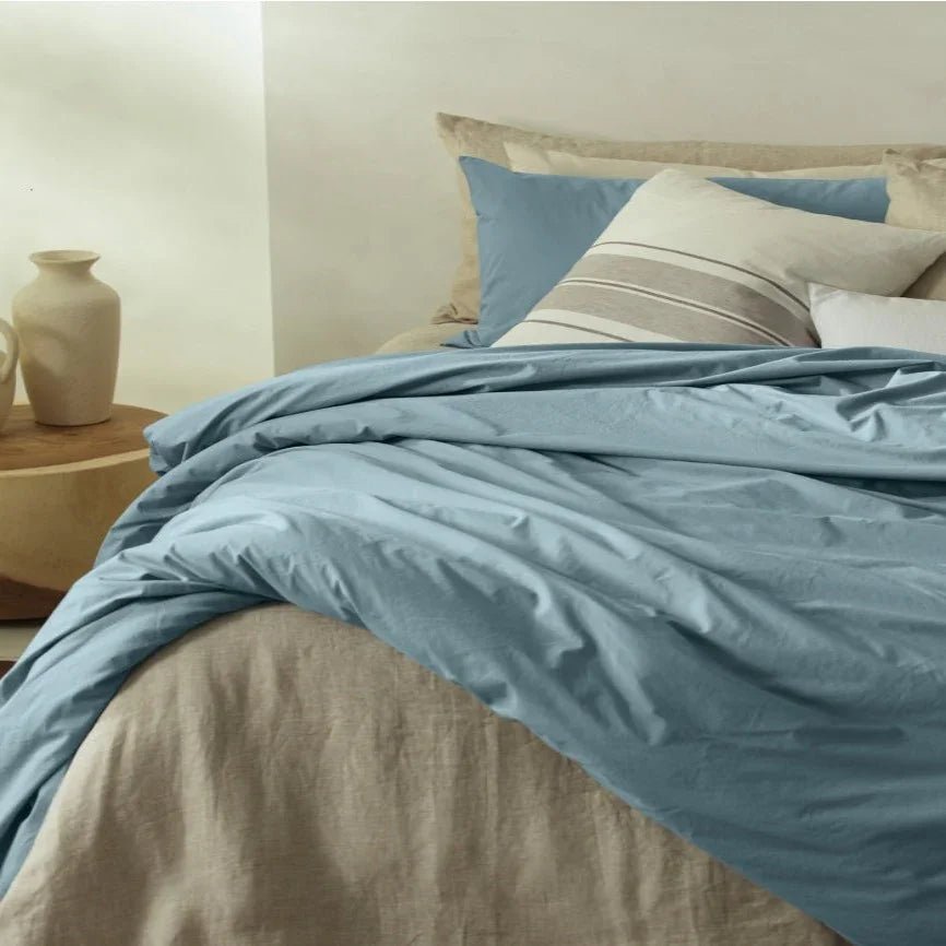 Plain Dyed Duvet Set - myhomestore.com.pk