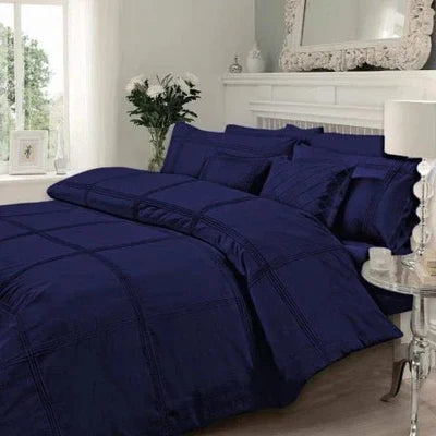 Duvet Set With Pleat