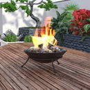 Portable Round Fire Bucket - myhomestore.com.pk