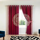 Premium Lasercut Velvet Curtains for Bedroom & Living Room Decor in pairs - myhomestore.com.pk