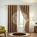 Premium Lasercut Velvet Curtains for Bedroom & Living Room Decor in pairs - myhomestore.com.pk