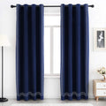 Premium Velvet Curtain With Baratta Embroidery - myhomestore.com.pk