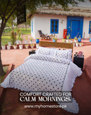 Polka Dots Printed Bedding Duvet Set