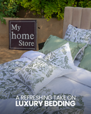 Luxury Green Cotton Satin Embroidery Duvet Set