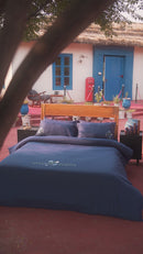 Embroidered Bedding Midnight Garden