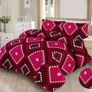Printed Bedspread Red - myhomestore.com.pk