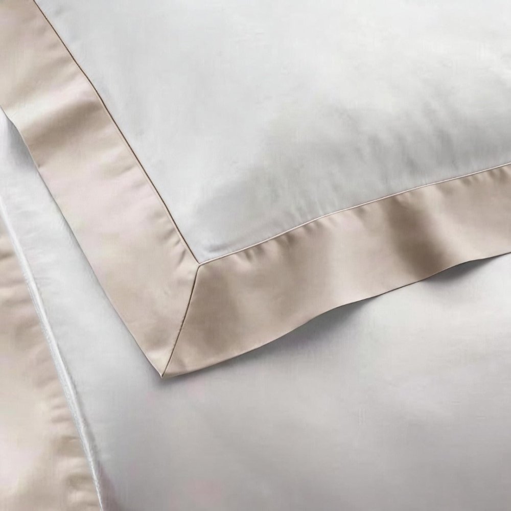 Ribbon Border Duvet Cover Set - myhomestore.com.pk