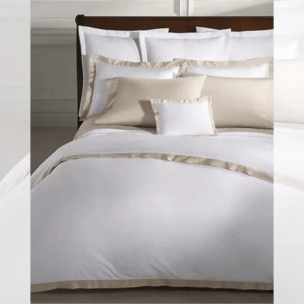 Ribbon Border Duvet Cover Set - myhomestore.com.pk