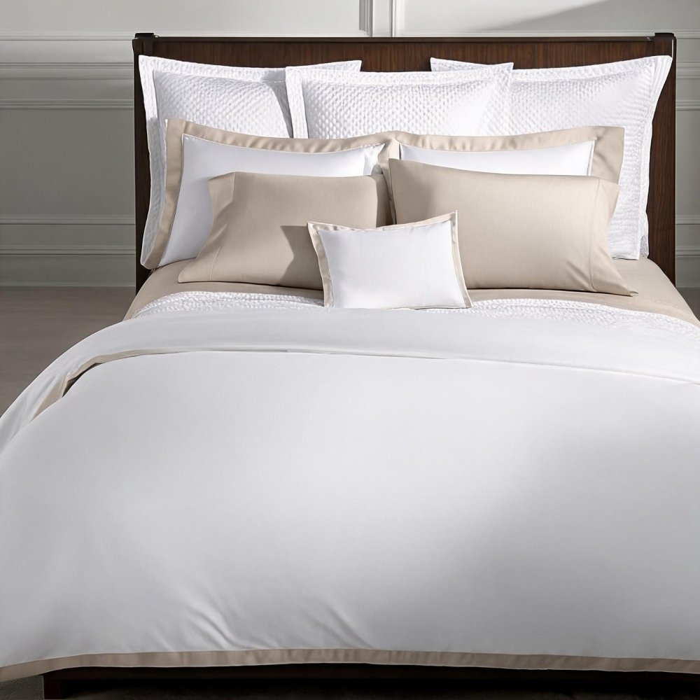 Ribbon Border Duvet Cover Set - myhomestore.com.pk