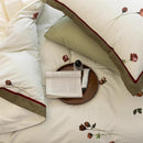 Rose Flower Digital Print Duvet Set– Luxury Bedding - myhomestore.com.pk