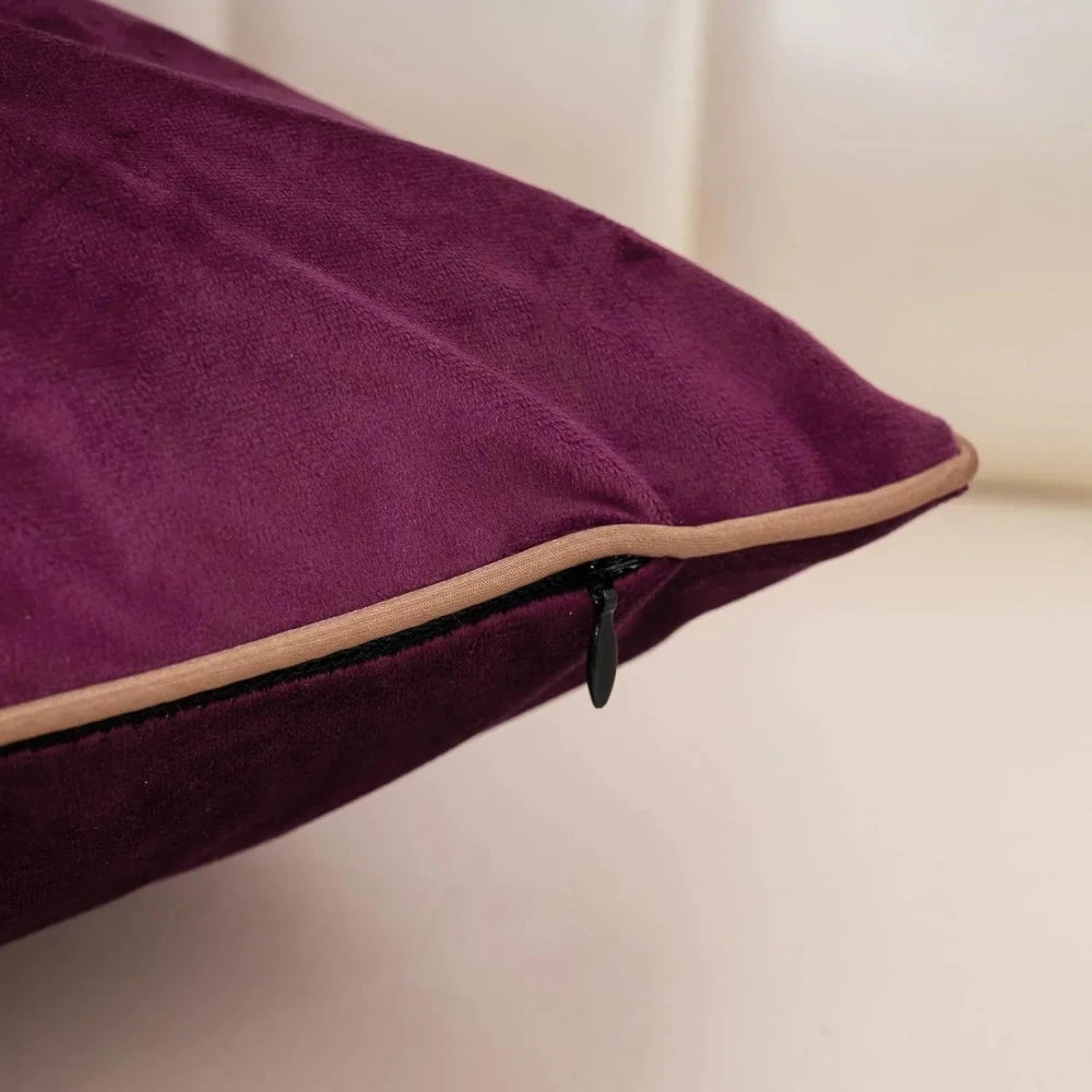 Royal Crest Embroidered Cushion Cover Style 1 - myhomestore.com.pk
