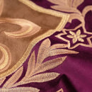 Royal Crest Embroidered Cushion Cover Style 1 - myhomestore.com.pk