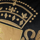 Royal Crest Embroidered Cushion Cover Style 2 - myhomestore.com.pk