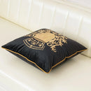 Royal Crest Embroidered Cushion Cover Style 2 - myhomestore.com.pk