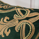 Royal Crest Embroidered Cushion Cover Style 3 - myhomestore.com.pk