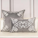 Royal Crest Embroidered Cushion Cover Style 3 - myhomestore.com.pk