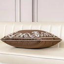 Royal Crest Embroidered Cushion Cover Style 3 - myhomestore.com.pk