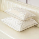 Royal Crest Embroidered Cushion Cover Style 3 - myhomestore.com.pk