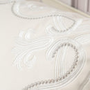 Royal Crest Embroidered Cushion Cover Style 3 - myhomestore.com.pk