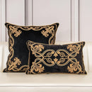 Royal Crest Embroidered Cushion Cover Style 3 - myhomestore.com.pk