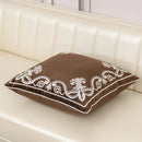 Royal Crest Embroidered Cushion Cover Style 3 - myhomestore.com.pk