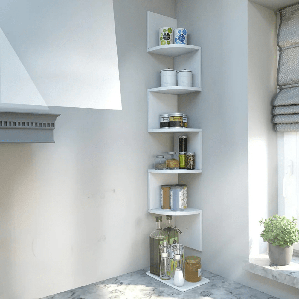 Rubik Corner Shelf - myhomestore.com.pk