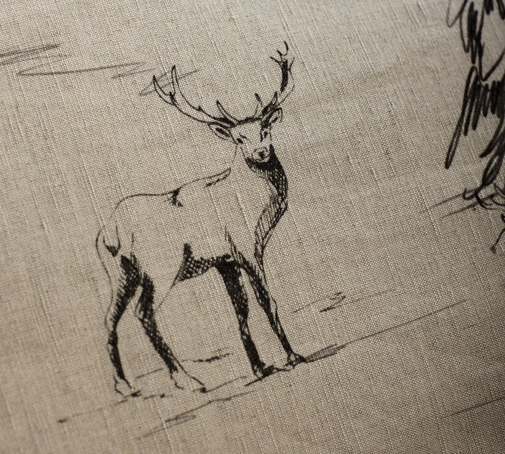 Rustic Forest Mountain Digital Printed Duvet Set - myhomestore.com.pk