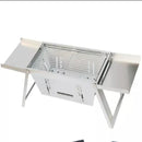 Portable Camping Stove with Adjustable Steel Grill - myhomestore.com.pk