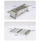 Portable Camping Stove with Adjustable Steel Grill - myhomestore.com.pk