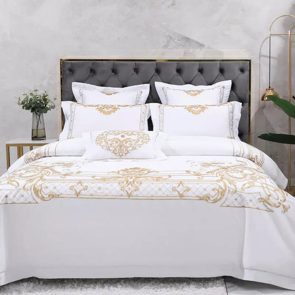 European Style Bedding Embroidery Duvet Set