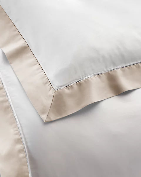 Organic Cotton  Border Duvet Cover