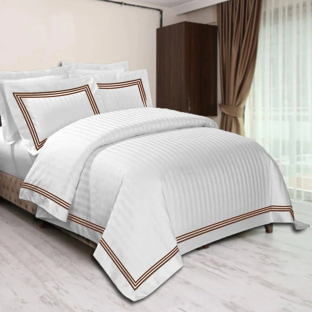 Satin stripe with Baratta Stitch - myhomestore.com.pk