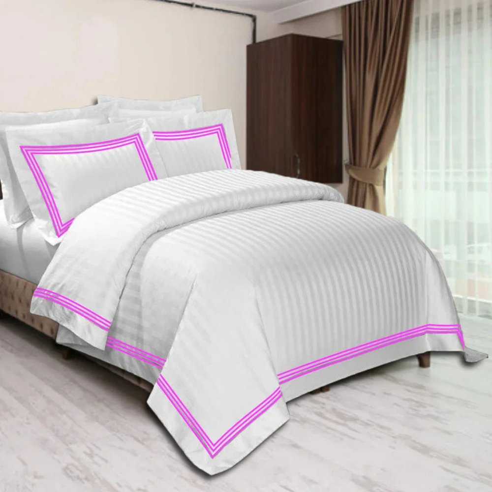 Satin stripe with Baratta Stitch - myhomestore.com.pk