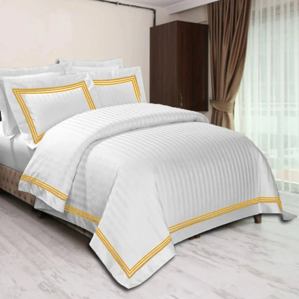 Satin stripe with Baratta Stitch - myhomestore.com.pk