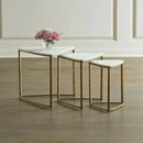 Side Table Serving Table Accent Table Nesting Table End Table Tri Edge Nesting Table - myhomestore.com.pk