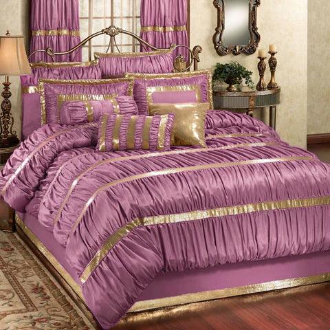 Luxury Silk Bridal Duvet Set - myhomestore.com.pk
