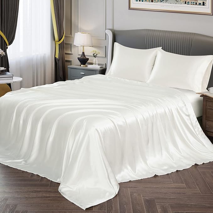 Silk Flat Sheet - myhomestore.com.pk